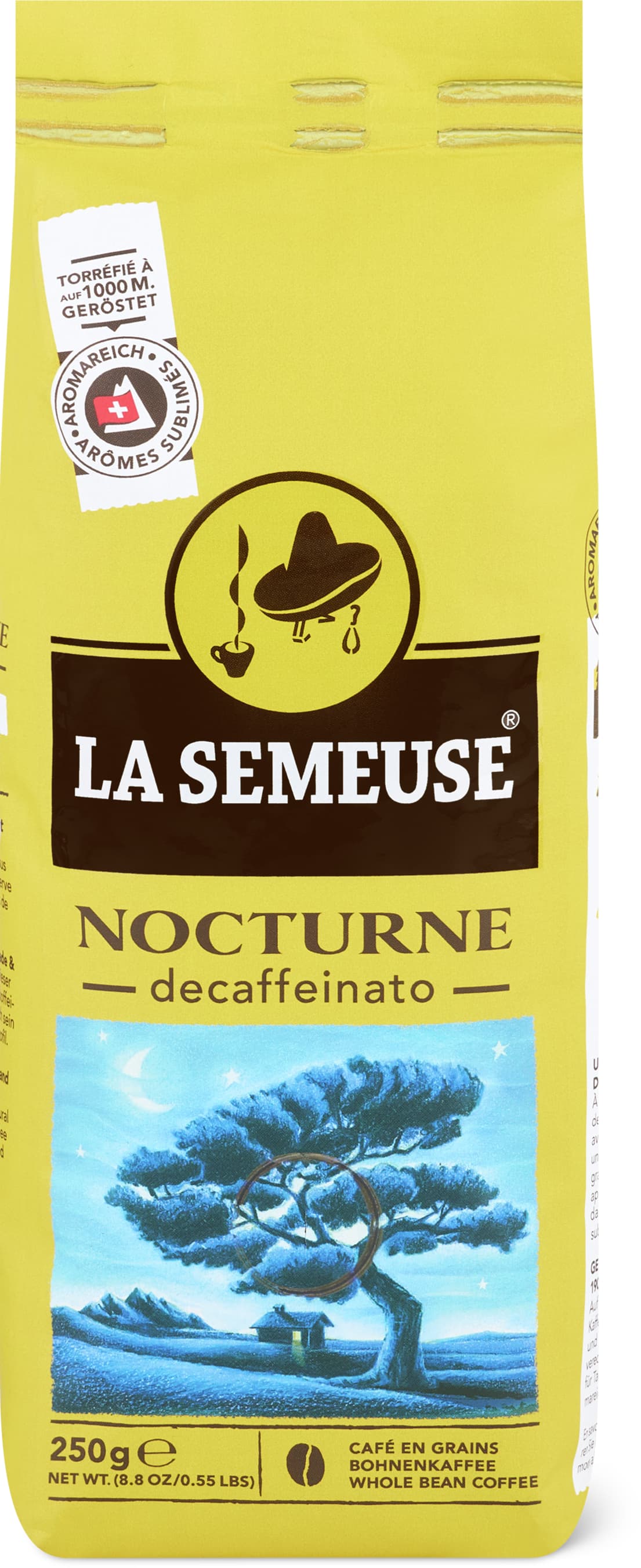 La Semeuse Nocturne Decaffeinato Bohnenkaffee 250g
